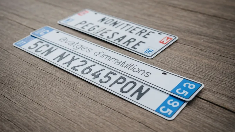 Avantages Des Plaques Dimmatriculation Personnalisees