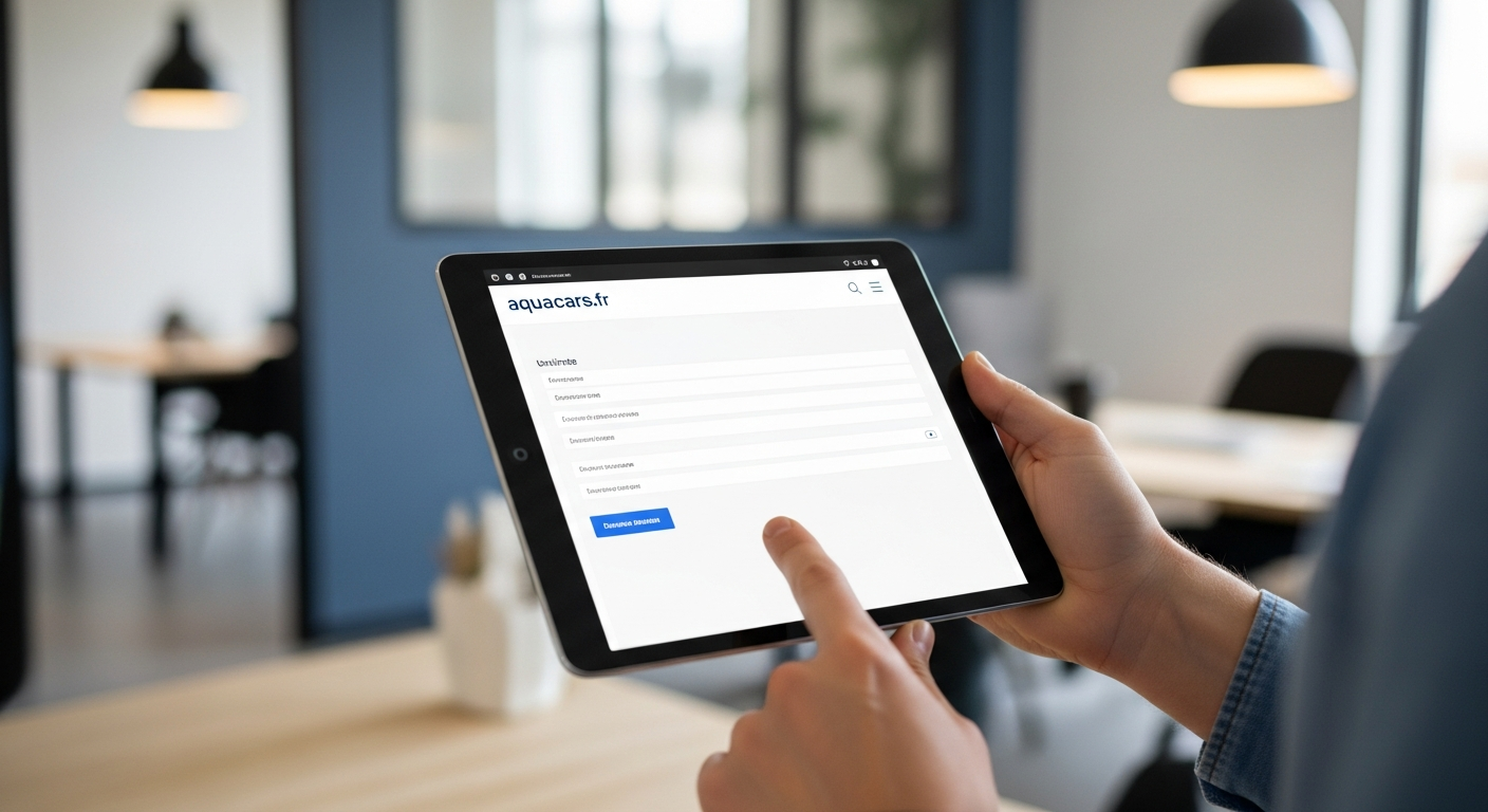 Détail d'une plaque d'immatriculation sécurisée et homologuée, avec un focus sur les éléments légaux.