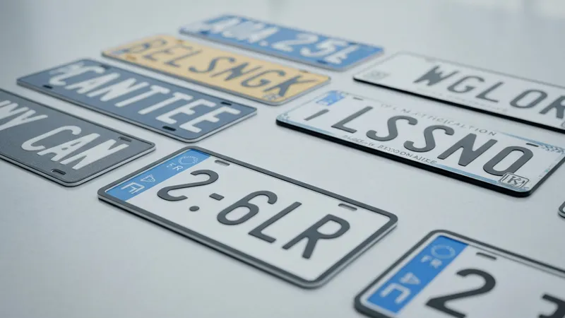 Utilisation des plaques personnalisées dans divers contextes